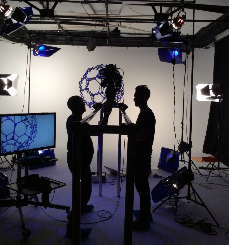 Studio shoot production company filming